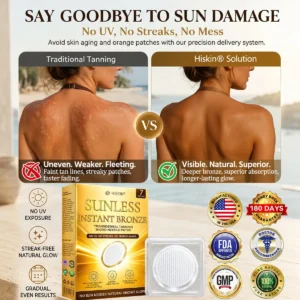 𝑶𝒇𝒇𝒊𝒄𝒊𝒂𝒍 𝑺𝒕𝒐𝒓𝒆 | ☀️☀️ 𝐇𝐢𝐬𝐤𝐢𝐧® 𝐒𝐮𝐧𝐥𝐞𝐬𝐬 𝐈𝐧𝐬𝐭𝐚𝐧𝐭 𝐁𝐫𝐨𝐧𝐳𝐞 𝐓𝐚𝐧𝐧𝐢𝐧𝐠 𝐌𝐢𝐜𝐫𝐨𝐧𝐞𝐞𝐝𝐥𝐞 𝐏𝐚𝐭𝐜𝐡 🇺🇸 (𝐉𝐮𝐬𝐭 𝐨𝐧𝐜𝐞 𝐚 𝐝𝐚𝐲) 𝐕𝐢𝐬𝐢𝐛𝐥𝐞 𝐁𝐫𝐨𝐧𝐳𝐞 𝐆𝐥𝐨𝐰 𝐢𝐧 𝟕 𝐃𝐚𝐲𝐬 ✅ 𝐍𝐨 𝐔𝐕, 𝐍𝐨 𝐎𝐫𝐚𝐧𝐠𝐞, 𝐍𝐨 𝐒𝐭𝐫𝐞𝐚𝐤𝐬, 𝐍𝐨 𝐃𝐇𝐀, 𝐍𝐨 𝐌𝐞𝐬𝐬.🚚🚚