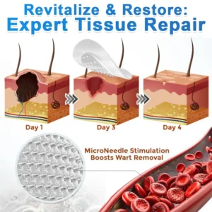 🎉🎉𝐇𝐢𝐬𝐤𝐢𝐧® 2-in-1 Microneedle & Hydrocolloid Patch | Removes raised moles, acne, flat warts, and skin tags | Helps improve wrinkles, scars, and blemishes | Invisible patches for face and body