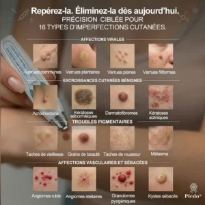 Stylo Roll-On HISKIN®
    Éliminateur d'Excroissances Cutanées & de Taches en 7 Jours
    Sans Douleur & Sans Cicatrice