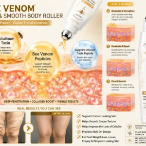𝐇𝐈𝐒𝐊𝐈𝐍® BEE VENOM BIO-REVIVE BODY ROLLER
 – 𝐇𝐢𝐒𝐤𝐢𝐧