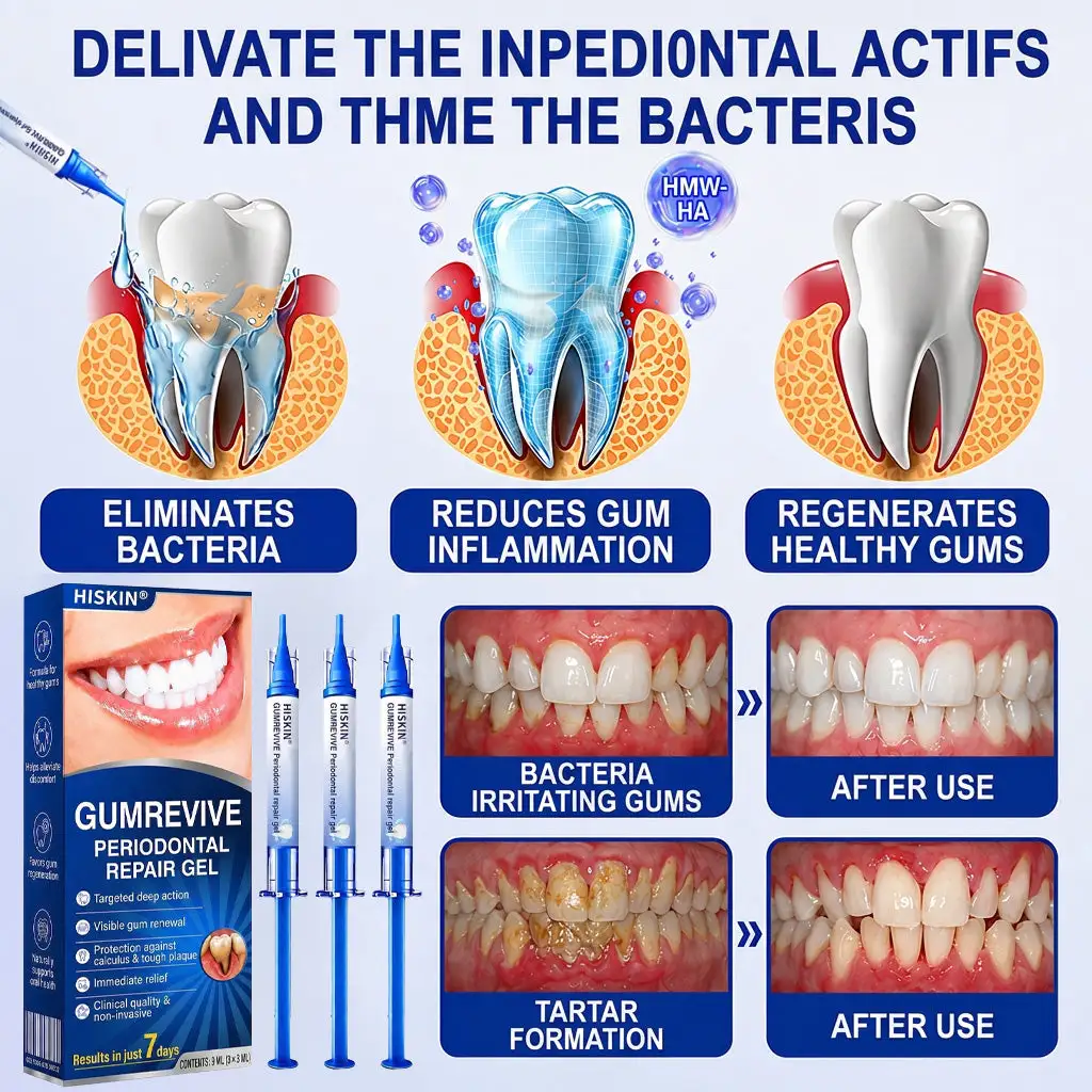 👨⚕️✅🦷 HISKIN® GumRevive Periodontal Repair Gel
– woolanddew