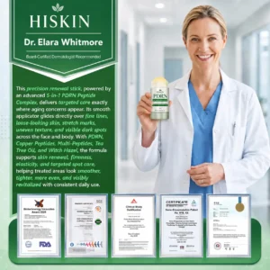 𝑯𝑰𝑺𝑲𝑰𝑵® PDRN Anti‑Aging & Targeted Spot Care(👨⚕️Helps Smooth Wrinkles
– HISKIN Glow