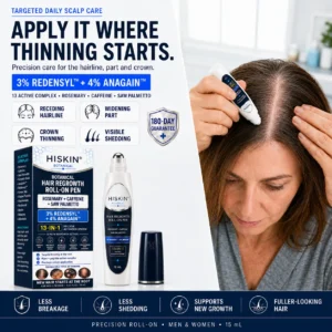 HISKIN® Botanical
      Hair Regrowth Roll-On Pen