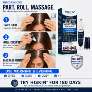 HISKIN® Botanical
      Hair Regrowth Roll-On Pen