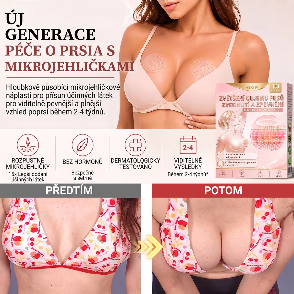 🍁HISKIN® Mikroneedlová náplast pro podporu objemu, lifting a pevnost p
– czbenubetter.com