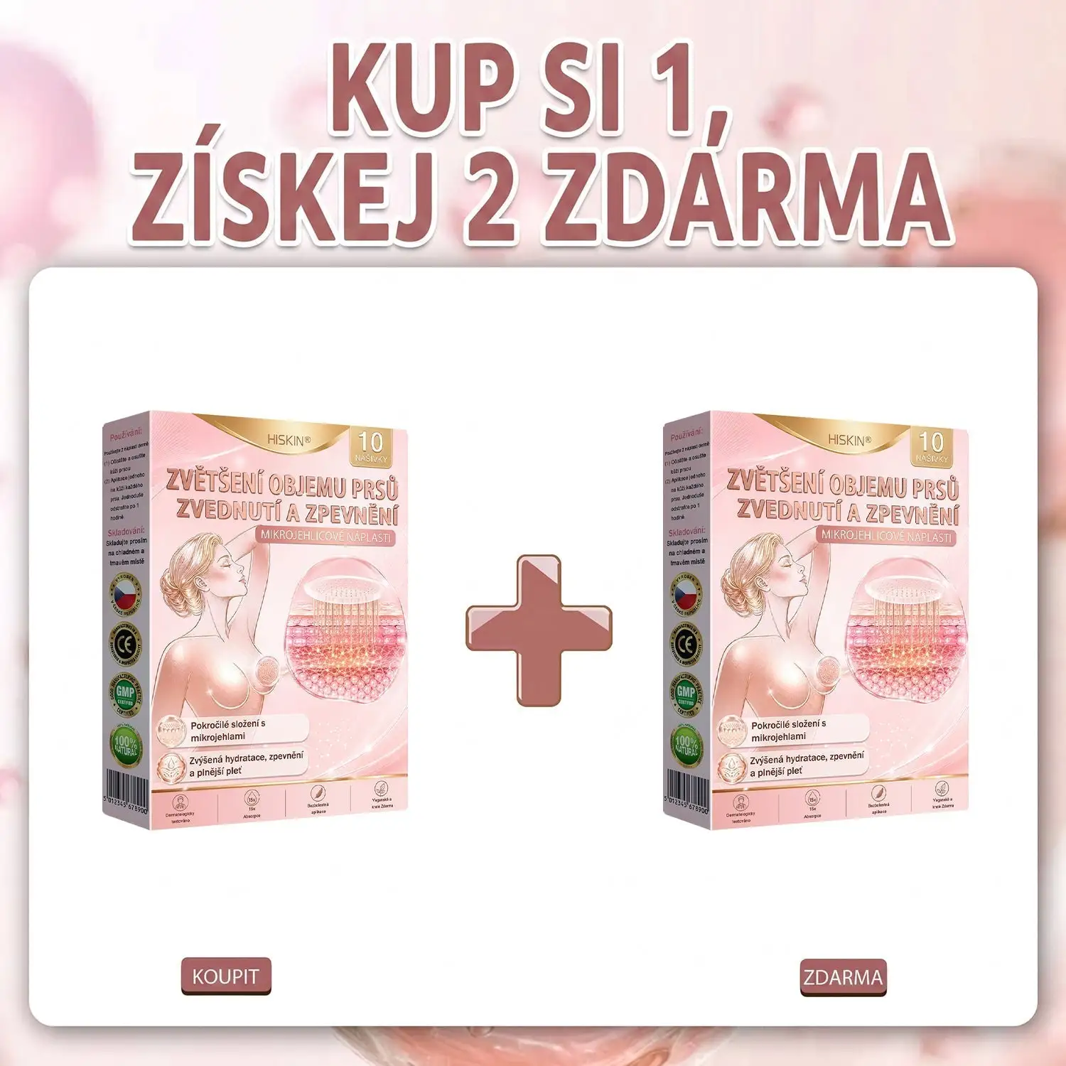 🍁HISKIN® Mikroneedlová náplast pro podporu objemu, lifting a pevnost p
– czbenubetter.com
