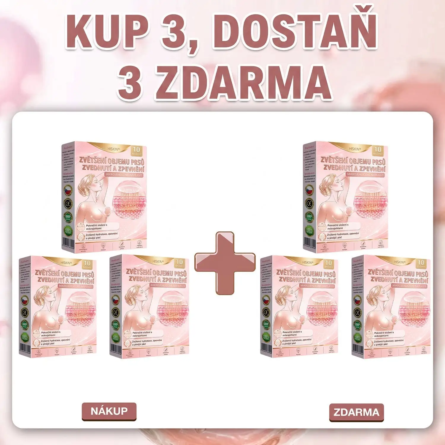 🍁HISKIN® Mikroneedlová náplast pro podporu objemu, lifting a pevnost p
– czbenubetter.com