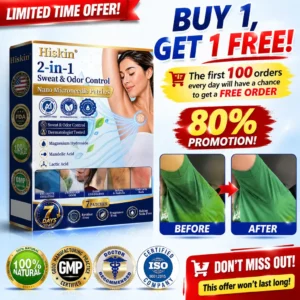 Hiskin® 2-in-1 Advanced Sweat Control & Deodorant Microneedle Patches 
 – HISKIN Glow