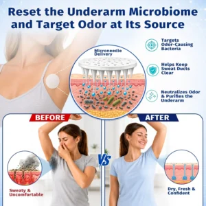 Hiskin® 2-in-1 Advanced Sweat Control & Deodorant Microneedle Patches
– HISKIN Glow