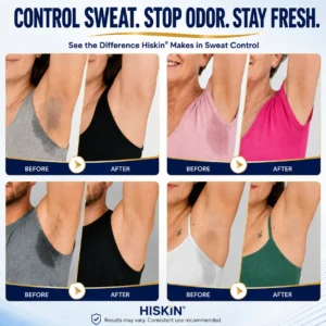 Hiskin® 2-in-1 Advanced Sweat Control & Deodorant Microneedle Patches
– HISKIN Glow