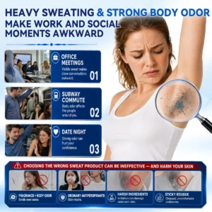 Hiskin® 2-in-1 Advanced Sweat Control & Deodorant Microneedle Patches
– HISKIN Glow